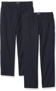 The Children's Place Little Boys Chino Pants Snug Style Cozy Cotton Navy Size 18 - Picture 1 of 5
