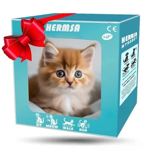 Juguete de peluche corto My Realistic Kitten Robot Actividad - Imagen 1 de 35