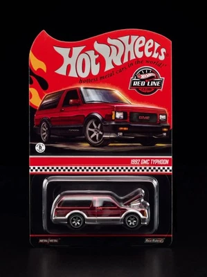 Hot Wheels 2025 RLC 1992 GMC Typhoon Spectraflame Red Confirmed Order - Image 1 of 4
