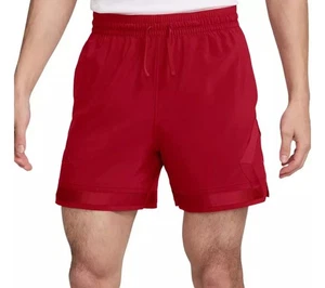 NWT Jordan Sport Men's Red Dri-FIT Woven Diamond Shorts Size Large FQ-2989-688 - Picture 1 of 4