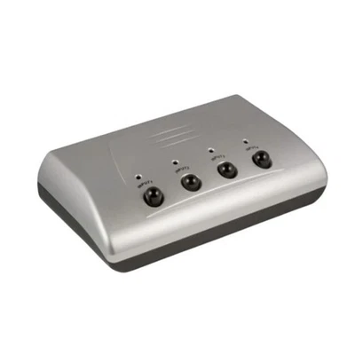 Selector manual de audio/vídeo de alta definición Philips SWS2325W/17, plateado Foto 1 de 2