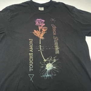 Touche Amore Circa Survive Shirt XL Black Limited Edition Split Comfort Colors - Picture 1 of 16