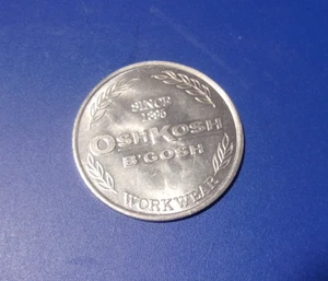 Oshkosh B' Gosh Token Jeans Kleidung Vintage Werbung Oshkosh WI - Bild 1 von 3