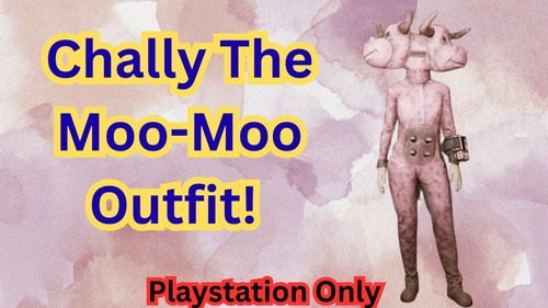 Chally The Moo-Moo Mask / Outfit - Fallout76 - PS5 - Rare | eBay