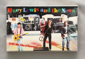 Huey Lewis & The News: It Hit Me Like A Hammer. Cassette Tape. SEALED, NEW. - Picture 1 of 2