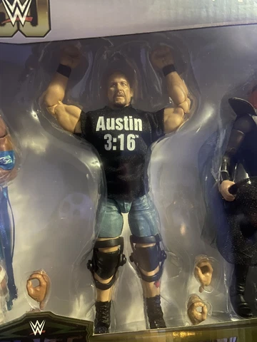 WWE Mattel Stone Cold Steve Austin Elite 60th Anniversary Target Exclusive Cover