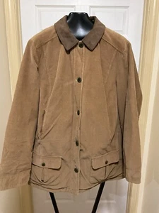 Vintage L.L. Bean Corduroy Barn Chore Beige Work Jacket Size 2XL - Picture 1 of 9