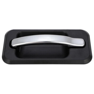 Outside Rear Driver Side Door Handle For 2003-2009 Hummer H2 Chrome&Black LH - Imagem 1 de 4