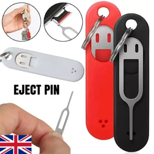 1/3X Phone SIM Card Tray Eject Ejector Pin Removal Tool For iPhone Galaxy W/Case - Picture 1 of 19