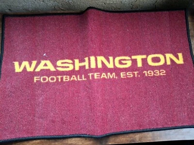 Washington Football Est. 1932 Starter Mat Accent Rug - NFL - 19in. x 30in. - Image 1 of 4
