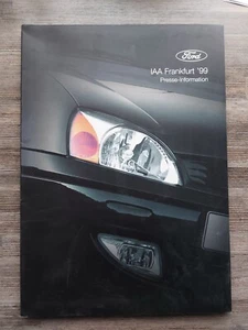 Ford Pressemappe Media Guide Press IAA PKW Frankfurt 1999 - Bild 1 von 3