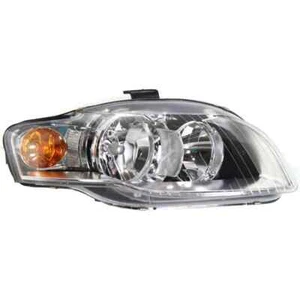 Headlight Fit for Audi A4 / S4 Regular Assembly LH (2005-07) 446-1109L-RD-EM - Picture 1 of 3