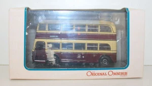 CORGI 1/76 OM45707 AEC Q DOUBLE DECK CARDIFF TRANSPORT - Picture 1 of 3