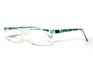 NEW VINTAGE OVADIA 81 CRYSTAL GREEN AUTHENTIC RETRO EYEGLASSES WOMENS 54-20-140 - Picture 1 of 7