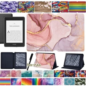 Leder Tasche Hülle für Kindle Paperwhite 5th 6th 7th 10th / Kindle 10th Gen 2019 - Bild 1 von 44