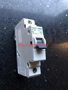 HAGER Miniature Circuit Breaker (MCB) SP 6A B6 MT106 - Picture 1 of 1