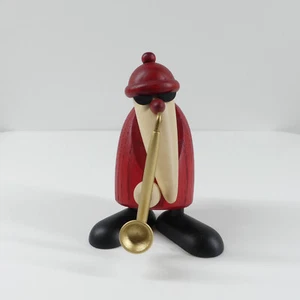 Björn Köhler Weihnachtsmann  mit Saxophone von 2009 - Modellnr. 6094 - Bild 1 von 5