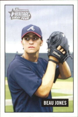 2005 Bowman Heritage Mini #347 Beau Jones - NM-MT - Image 1 of 2