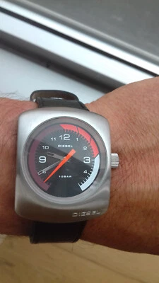 Diesel DZ2026 ORANGE SECOND VINTAGE COLLECTION WATCH OROLOGIO NOS UHR MONTRE - Imagen 1 de 4