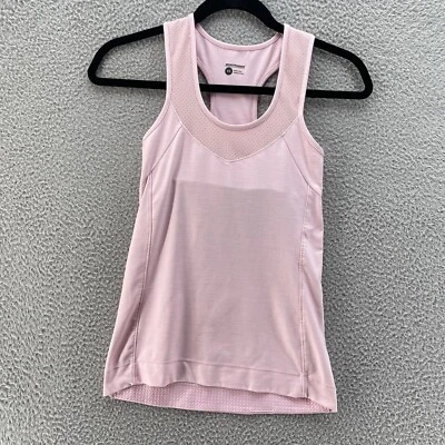 Bontrager Cycling Tank Top Women Extra Small Racerback Activewear Stretch Pocket - Image 1 of 4