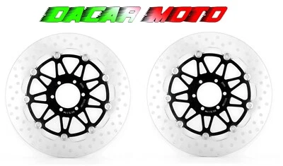 COPPIA DISCHI FRENO ANTERIORI APRILIA RST 1000 Futura 998 2001 2002 2003 Foto 1 de 4