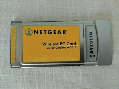 Netgear WG511 54 Mbps 32bit Wireless PCMCIA Card - Image 1 of 2