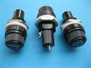 8 Pcs Fuse Holder FH043 250V 10A Used for 6x30mm Fuse New - Picture 1 of 4
