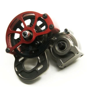 1x Aluminum Assembled Transmission with Gear Gearbox For AXIAL SCX10 1/10 RC Car - Picture 1 of 4