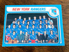 1979-80 O-Pee-Chee #254 Rangers Team