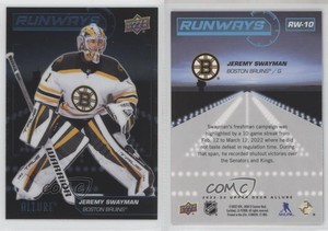 2022-23 Upper Deck Allure Runways Jeremy Swayman #RW-10