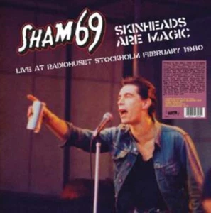 SHAM 69 'Skinheads are magic' STOCKHOLM 1980 Radio Show - COLOUR VINYL LP RSD 24 - Imagen 1 de 4