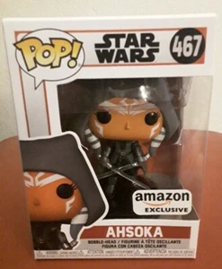 Star Wars Exclusive Hooded Ahsoka 467 Pop Vinyl Character Figure - Picture 1 of 8