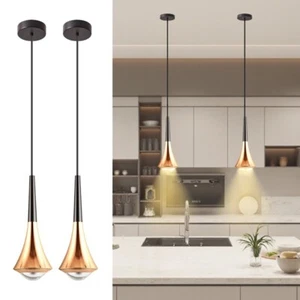 Modern Adjustable Pendant Lights for Kitchen Island Ceiling Hanging Fixtures - Picture 1 of 10