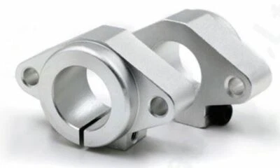 Wellenhalter Ø 8 - 40mm Flansch- Halter SHF8 10 12 16 20 25 30 40 Alu 3D CNC_NEU - Image 1 of 2