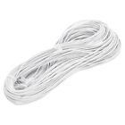 Elastic Cord Stretchy String 2mm 98 Yards White for Bracelets, Necklaces