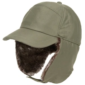 FOX Outdoor Hat Cap Unisex Earmuffs One Size Olive - Picture 1 of 4