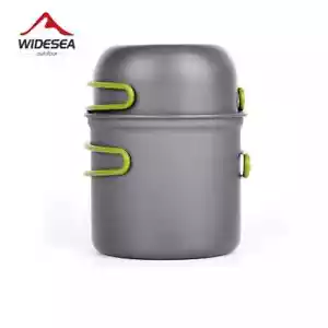 Ultralight Camping Cookware Set - Portable Outdoor Utensils for Hiking & Travel - Picture 1 of 7