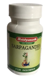 2 Packungen Baidyanath Ayurvedisches Sarpagandha 50 Tabletten gegen Bluthochd... - Bild 1 von 3