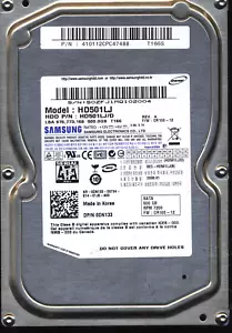 SAMSUNG 500GB HD501LJ FW CR100-12 BF41-00133A DONOR DRIVE - Picture 1 of 2