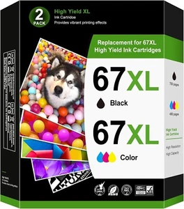 ONLYU Ink Cartridge Replacement for HP Printers (Full list below) - Picture 1 of 1
