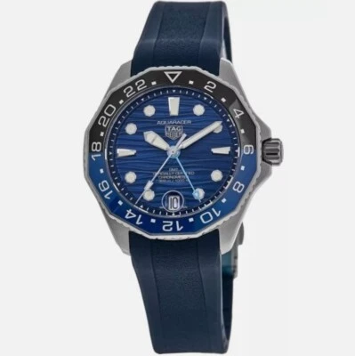 Reloj para hombre TAG Heuer Aquaracer Professional 300 Gmt azul 42 mm WBP5114.FT6259 Foto 1 de 2