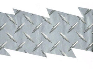 Disney Cars Chrom Silber vorgeklebter Wandstreamer Bordüre Blue Mountain - Bild 1 von 3