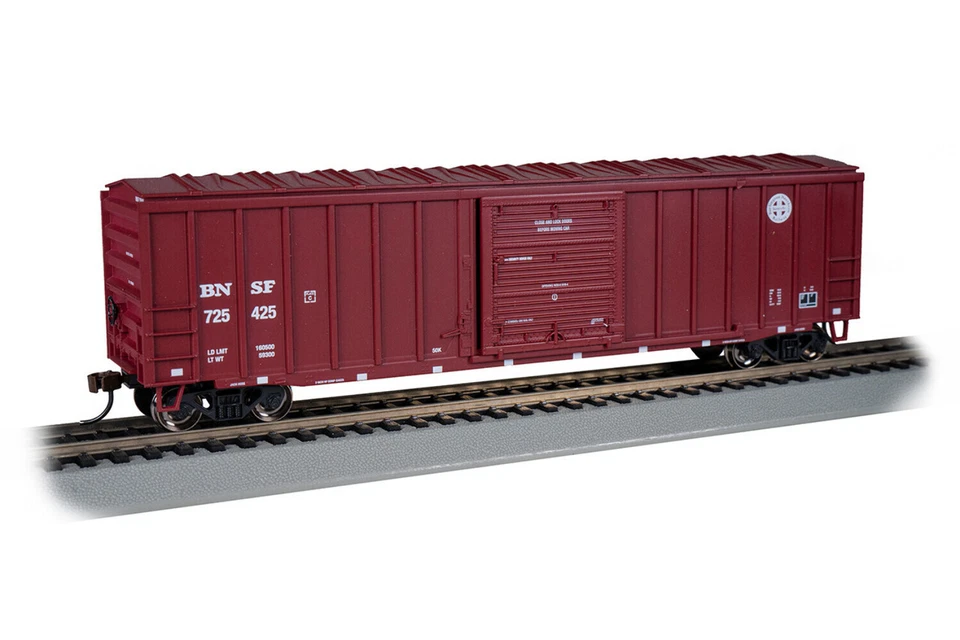 Bachmann 19613 HO Scale BNSF ACF 50.6' Outside Braced Boxcar #725425 - Image 1 of 1