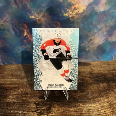 2025-26 Upper Deck Artifacts Travis Sanheim #72 Sky Blue - Image 1 of 4