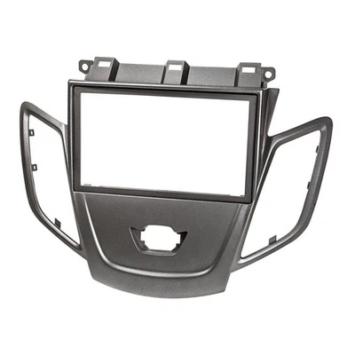 Mascherina radio doppio DIN adatta per Ford Fiesta JA8 2009-2017 supporto aut... - Immagine 1 di 2