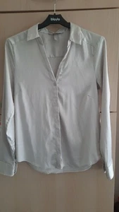 HundM Damen Bluse Hemd Grau 36 Gebraucht - Bild 1 von 4