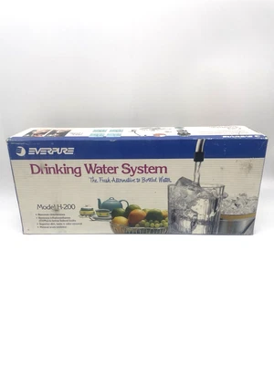 Everpure Drinking Water Filter System H-200 - Faucet Not Included - New Open Box - Image 1 of 4