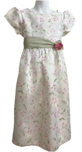Clothing Girl Holiday Dress 6X Easter Formal Wedding Chantilly Place Free Ship - Picture 1 of 10