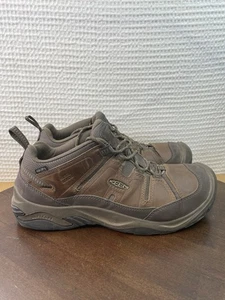 Keen Circadia Low Hiking Boots Brown Leather 1026773 Men’s Size 12 - Picture 1 of 13