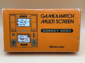 Nintendo Game & Watch DONKEY KONG DK-52 1982 With Box
